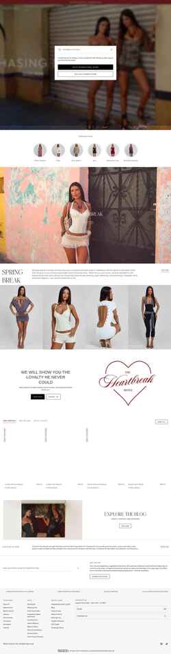 Schermata outcast-clothing.us