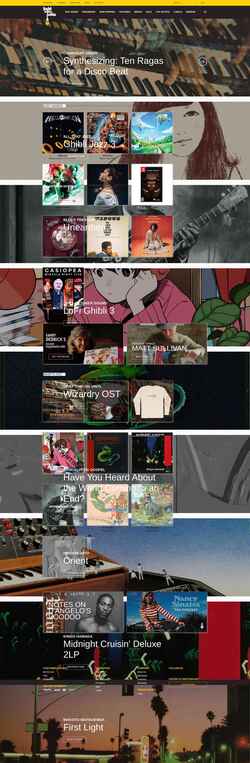 Captura de pantalla lightintheattic.net