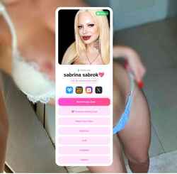 Captura de tela sabrinasabrok.ru