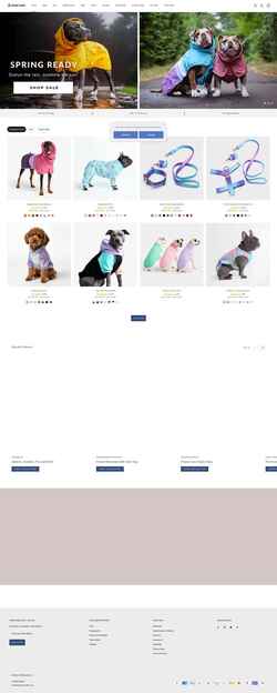 Снимак екрана www.sparkpaws.com