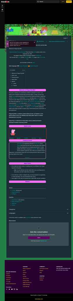 Screenshot peppapig.fandom.com