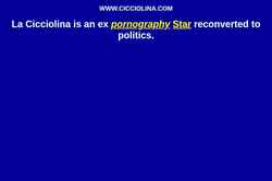Captură de ecran cicciolina.com