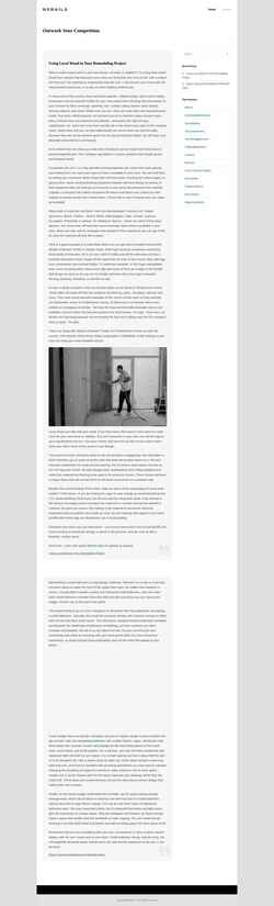 Screenshot nsrails.com