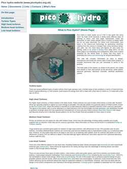 Screenshot picohydro.org.uk