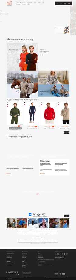 Captura de pantalla norveg.ru