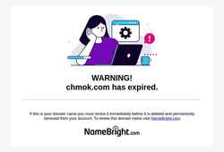 Snímek obrazovky chmok.com