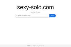 Snímek obrazovky sexy-solo.com