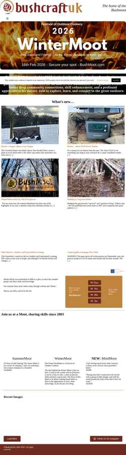 Ekran görüntüsü bushcraftuk.com