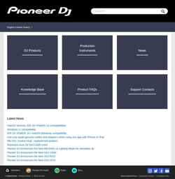 Captura de pantalla forums.pioneerdj.com