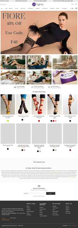 Zrzut ekranu www.uktights.com