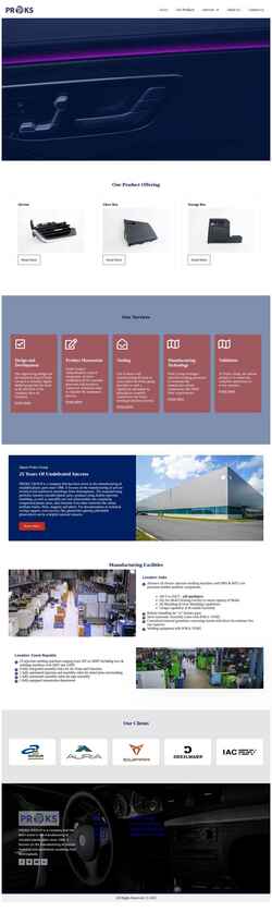 Screenshot proks-group.com