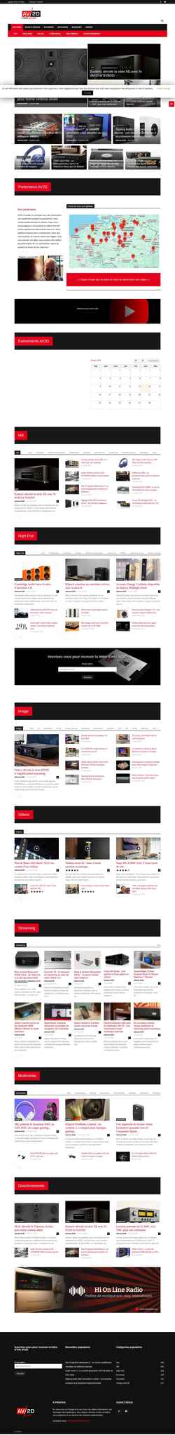 Screenshot av2d.fr