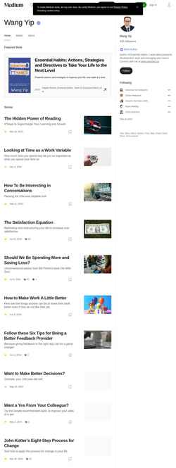 Screenshot wangyip.medium.com