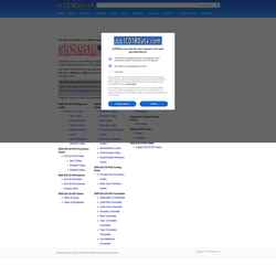 Снимак екрана www.icd10data.com