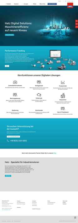 Screenshot www.hatz.digital