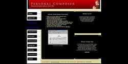 Snímek obrazovky pcomposer.com