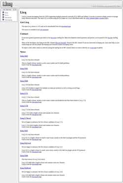 截屏 licq.org
