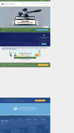 Posnetek zaslona unclaimed.org