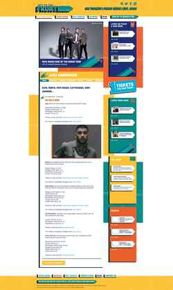 Screenshot www.gettothefront.co.uk