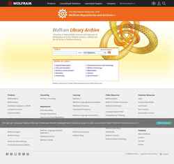 Ekrānuzņēmums library.wolfram.com