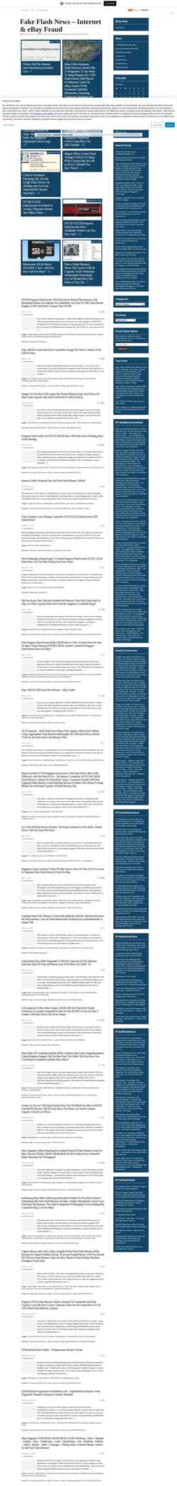 Скриншот fakeflashnews.wordpress.com