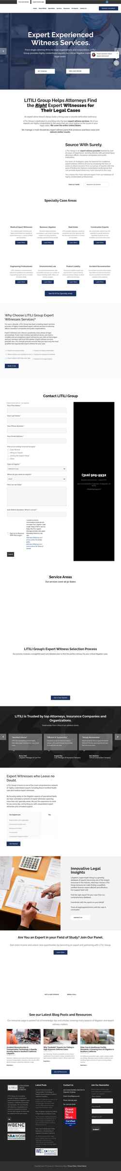 Screenshot litiligroup.com