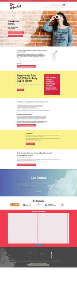 Screenshot kristenking.com