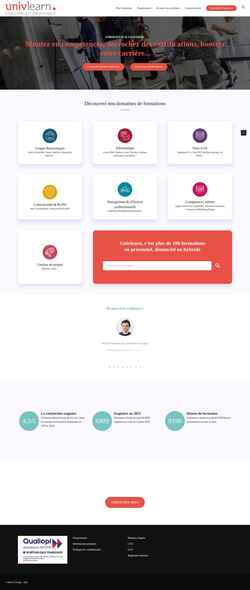 Screenshot univlearn.fr