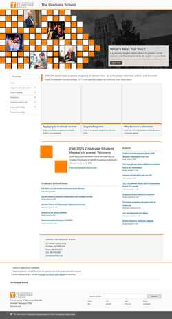 スクリーンショット gradschool.utk.edu