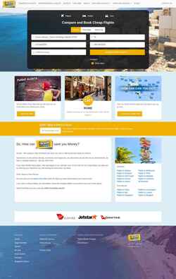 Screenshot iwantthatflight.com.au