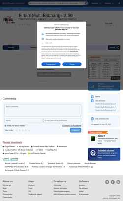 Schermata finam-multi-exchange.software.informer.com