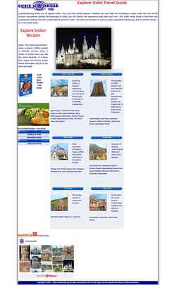 Screenshot www.come2india.org