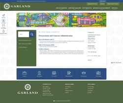 Screenshot www.garlandpurchasing.com