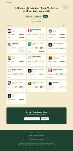 Captura de pantalla freshapps.com