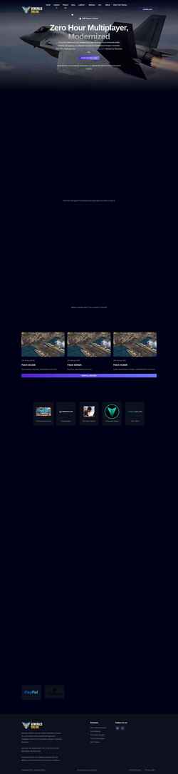 Screenshot www.playgenerals.online