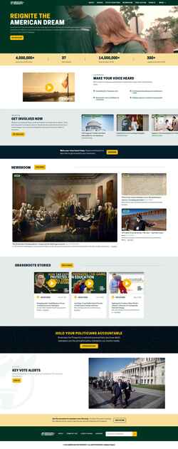 Screenshot americansforprosperity.org