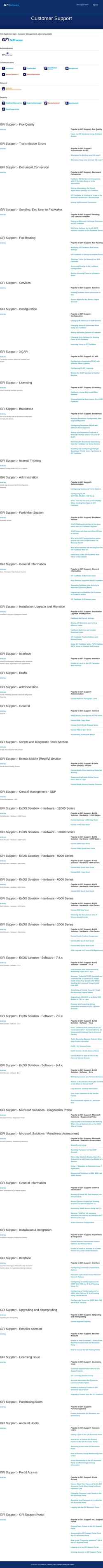 Screenshot support.gfi.com