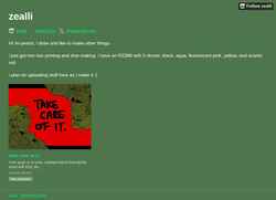 Captura de pantalla zealli.itch.io