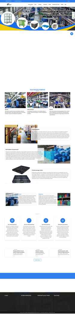 Screenshot pl.plasticpalletssales.com