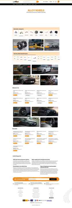 Zrzut ekranu www.tunershop.com
