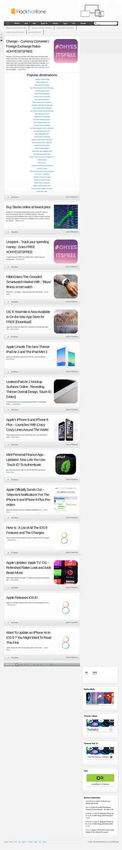Captură de ecran ihackthatifone.com