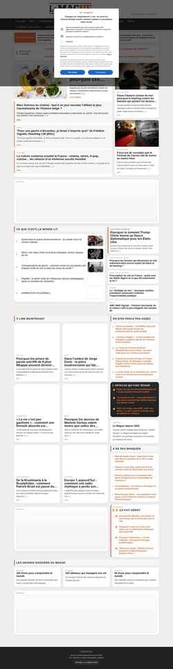 Screenshot lemague.net