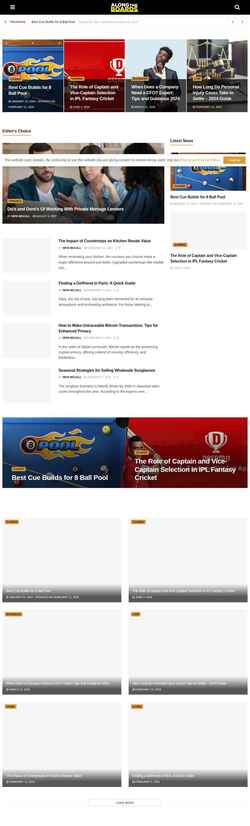 Screenshot alongtheboards.com