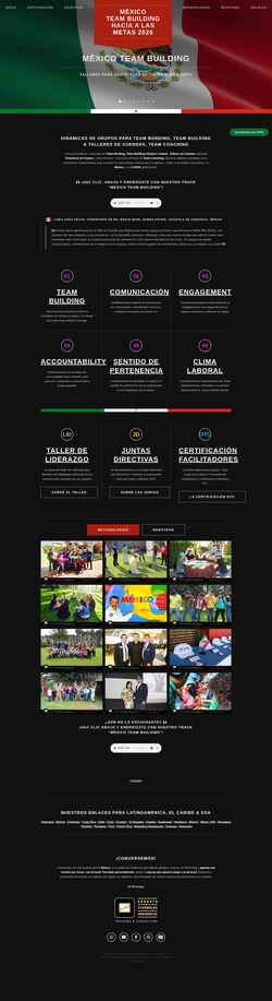 Screenshot mexicoteambuilding.com