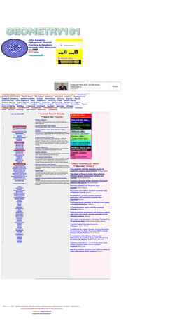 Screenshot geometry101.com