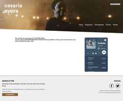 Snímek obrazovky cesaria-evora.com