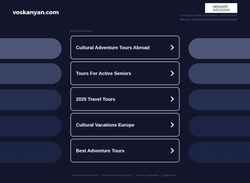 Screenshot voskanyan.com