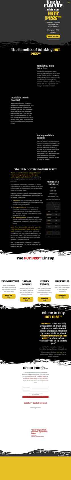 Screenshot drinkhotpiss.com