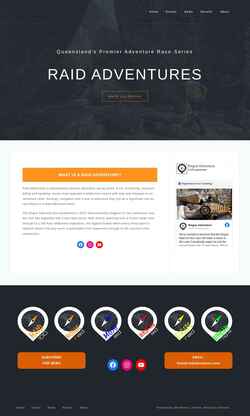 Screenshot raidadventures.com