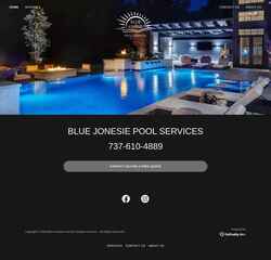 Screenshot bluejonesie.com